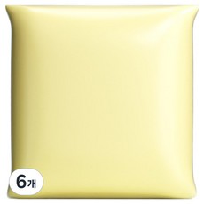 데일리온 부드러운 찰흙 100g, 크림, 6개