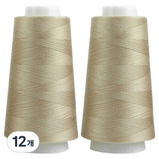 Unique Premium OWL 包芯線 45支2合股, 31 米色, 12個