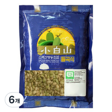 소백산영농조합 유기농 찰녹미, 6개, 500g