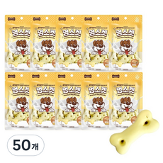 멍스켓 강아지 비스켓, 50개, 40g, 혼합맛(황태/오트밀)