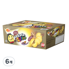 윈윈푸드 포테이토 크리스프 스낵 바베큐맛 50p, 1kg, 6개