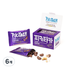 피키타카 캐슈넛 밀크초코, 150g, 6개