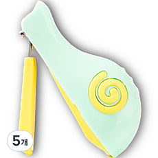 Itgom 蝸牛嬰兒指甲剪, 5個, 綠色