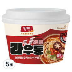 Dongwon 東遠 Yangban 兩班 香辣鶯蕎麥麵 杯麵, 194.5g, 5個
