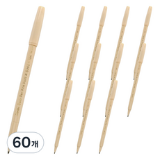 Pentel 水性彩色筆 2.0 S360-124, 60個, 米色