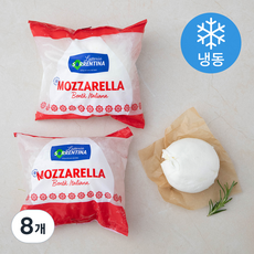 소렌티나 카우 모짜렐라 치즈 (냉동), 125g, 1개입, 8개