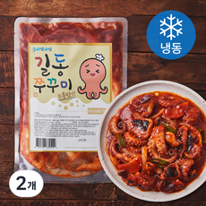 바담바담 길동쭈꾸미 볶음 보통맛 (냉동), 2개, 500g