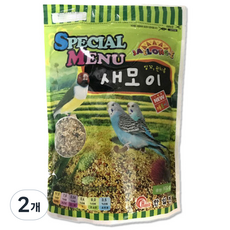 재롱이 스페셜메뉴 새모이, 900g, 2개