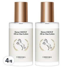 CHRISMA 男性用Derma Lab馬油EGF多合一乳液, 4個, 200ml