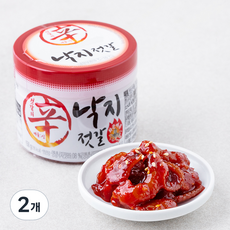 한성기업 젓갈의 신 낙지젓갈, 150g, 2개