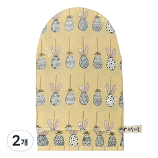 黃絲毛巾夢想的雞蛋人造絲搓澡手套型, 混色, 1入, 2個