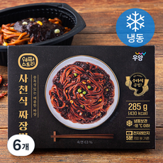 쉐프스토리 사천식 짜장면 (냉동), 285g, 6개
