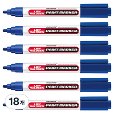 monAmi 低鹵素油漆筆 藍色, 1色, 18個