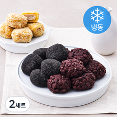 블루탐 오메기떡 3종 혼합세트 (냉동), 1.15kg, 1개입, 2세트