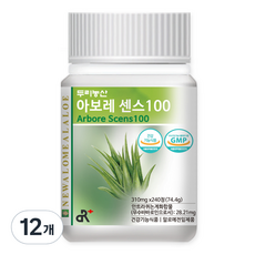 두리농산 아보레 센스100, 74.4g, 12개