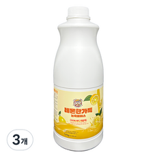 Daily Pop 滿滿檸檬濃縮基底, 3個, 1.8kg