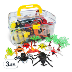 Think Toy 叢林大探險 昆蟲模型公仔組, 3套