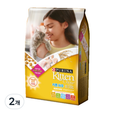 캣차우 고양이 차우 기능성 사료, 키튼, 6.35kg, 2개