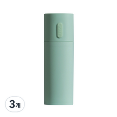 알럽홈 소프트 휴대용 칫솔케이스, 그린, 3개