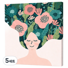 루아즈 DIY 쉬운 그림그리기 세트 20 x 20 cm, 22 꽃향기, 5세트