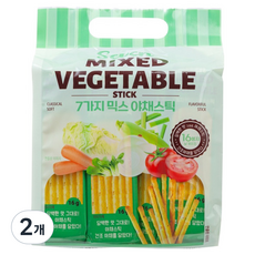 7가지 믹스 야채스틱, 256g, 2개