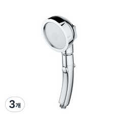 J's Home 3模式鍍鉻旋轉蓮蓬頭 JSH003, 3個