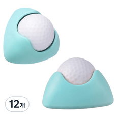 Khohimo 腳底按摩滾輪 身體指壓球 7 x 7 x 4.5 cm 4W341, 12個, 薄荷綠