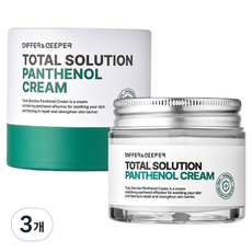 디퍼앤디퍼 토탈솔루션 판테놀 크림, 70g, 3개