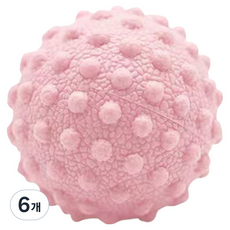 리와일딩 세포 레시피 마사지볼 50 x 50 x 50 mm, 6개, 핑크