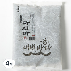 새벽바다 간편식 영양 밥 다시마, 100g, 4개