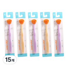 오픈스페이스 휴대용 실리콘 혀클리너 랜덤발송, 18g, 15개