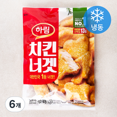 하림 치킨너겟 (냉동), 300g, 6개
