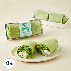프레밀 바질페스토 치킨 랩샌드, 220g, 4개