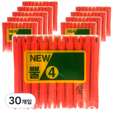 三和美工 燙髮捲 4號 10入, 單一顏色, 30個