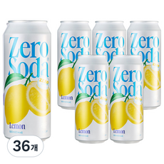 클룹 제로소다 레몬, 36개, 500ml