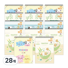 펜피아 1000 무선 공용 종합장, 랜덤발송, 28개