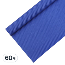 데이소이 컬러 종이 골판지, 블루, 60개