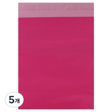 아이엔피 LDPE 택배봉투 핫핑크 25p, 5개