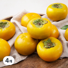 서울청과 새벽경매 아삭달콤 단감 7~10입, 1.5kg(7~10입), 4개
