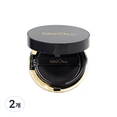 라라츄 볼륨 헤어쿠션섀도 본품 15g, 2개, 내추럴 블랙