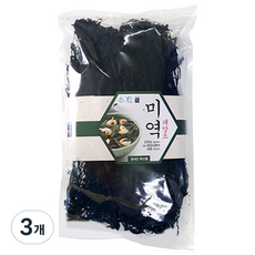 국거리 태양초 건미역, 200g, 3개