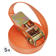 貨物自動綁帶 棘輪 1噸, 5個