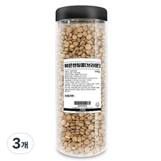 SUPERGOOD Gomine 烘烤罐裝 棕色扁豆, 3個, 500g