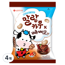 LOTTE 樂天 Malang Cow 巧克力冰棒風味軟糖, 4個, 158g