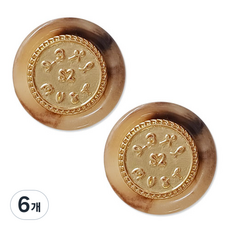 Button King 東大門鈕扣王 Bostia 鈕扣 18mm, 宣然貝G, 6個
