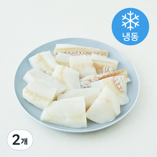 생선파는언니 순살 참대구 (냉동), 2개, 600g