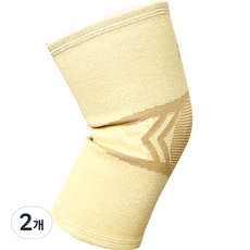 어썸드로우 헬스 스포츠 데일리 무릎보호대, 2개, 스킨