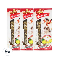 비타폴 소동물 간식 스메커 요거트와민들레 ZVP-1105, 90g, 9개