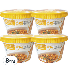 COOK-TOK 炒年糕即食杯 辣奶油口味, 145g, 8入