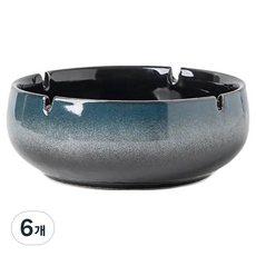 데일리온 도자기 재떨이 라지, 원형, 6개